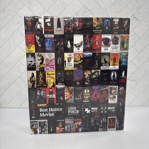 Best Horror Movies 1000 Piece Jigsaw Puzzle New Sealed Unbranded